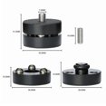 thumbnail image 2 of Aluminum Speaker Isolation Feet 4pcs, Heavy Duty Turntable Stand Base with Steel Ball Bearings for Audio Equipment, 2 of 5