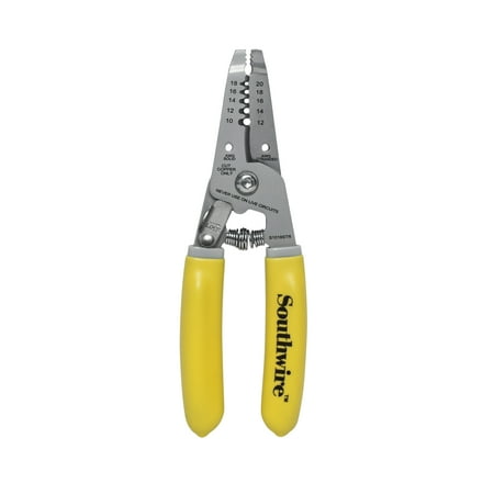 UPC: 0032886908477 | Southwire S1018STR 6  Compact 10-18 AWG SOL 12-20 AWG STR Wire Stripper and Cutter