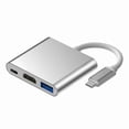 thumbnail image 2 of 3-in-1 USB-C to 4K HDMI Adapter with USB 3.0 & PD Charging - Multiport Converter for Nintendo Switch, MacBook, Laptop & Tablet, 2 of 6
