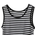 thumbnail image 5 of Aimik Fashion Women's Striped Casual Loose Tank Top Summer Sleeveless Round-Neck Comfy Plus Size Tank Tops, 5 of 5