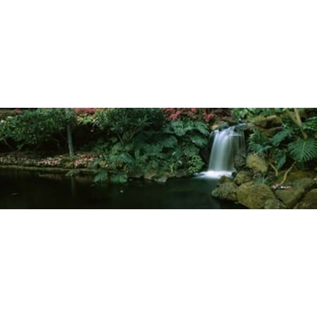 Waterfall in Maui Hawai Poster Print by Panoramic Images (38 x