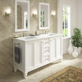 thumbnail image 2 of Kohler K-99524-Lg Damask 60" Vanity Cabinet Only - Claret Suede, 2 of 3