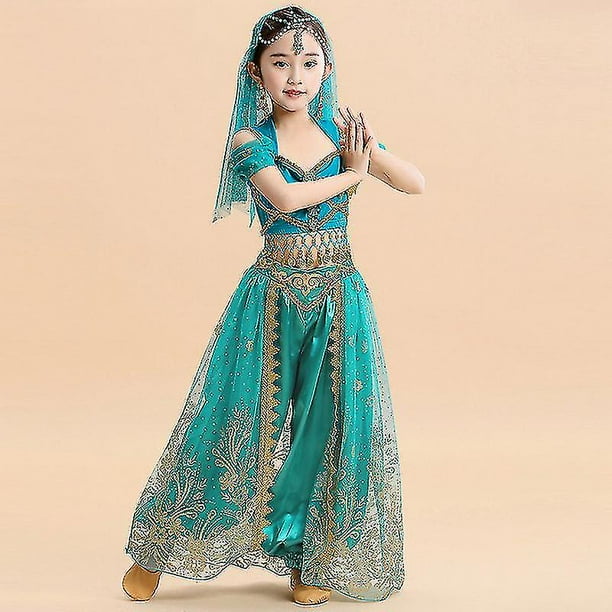 Trajes De Arabe Para NiÃ±as Disfraz De NiÃ±a De Princesa Disfraz De - Main Image