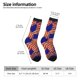 thumbnail image 2 of Fotbe Vintage USA Flag Calcetas Largas con Estampado para Hombre y Mujer – Calcetas de Compresión Transpirables y Elásticas, Viajar y Uso Diario Talla 5-11, 2 of 6