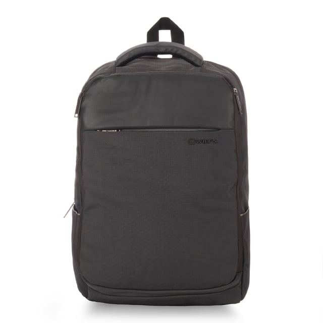 Mochila Formal Ejecutiva 0485 Gris Portalaptop ATMPACKS Diseño De La Tela