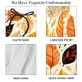 thumbnail image 4 of luoweisi Men's Beach Shorts Quick Dry Swim Trunks with Mesh Lining Thanksgiving Leaves L, 4 of 5