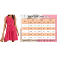 thumbnail image 4 of UVN Summer Tank Dresses for Women Crew Neck Flowy Midi Ladies Beach Dresses Casual Sleeveless Sundresses with Pockets, 4 of 4
