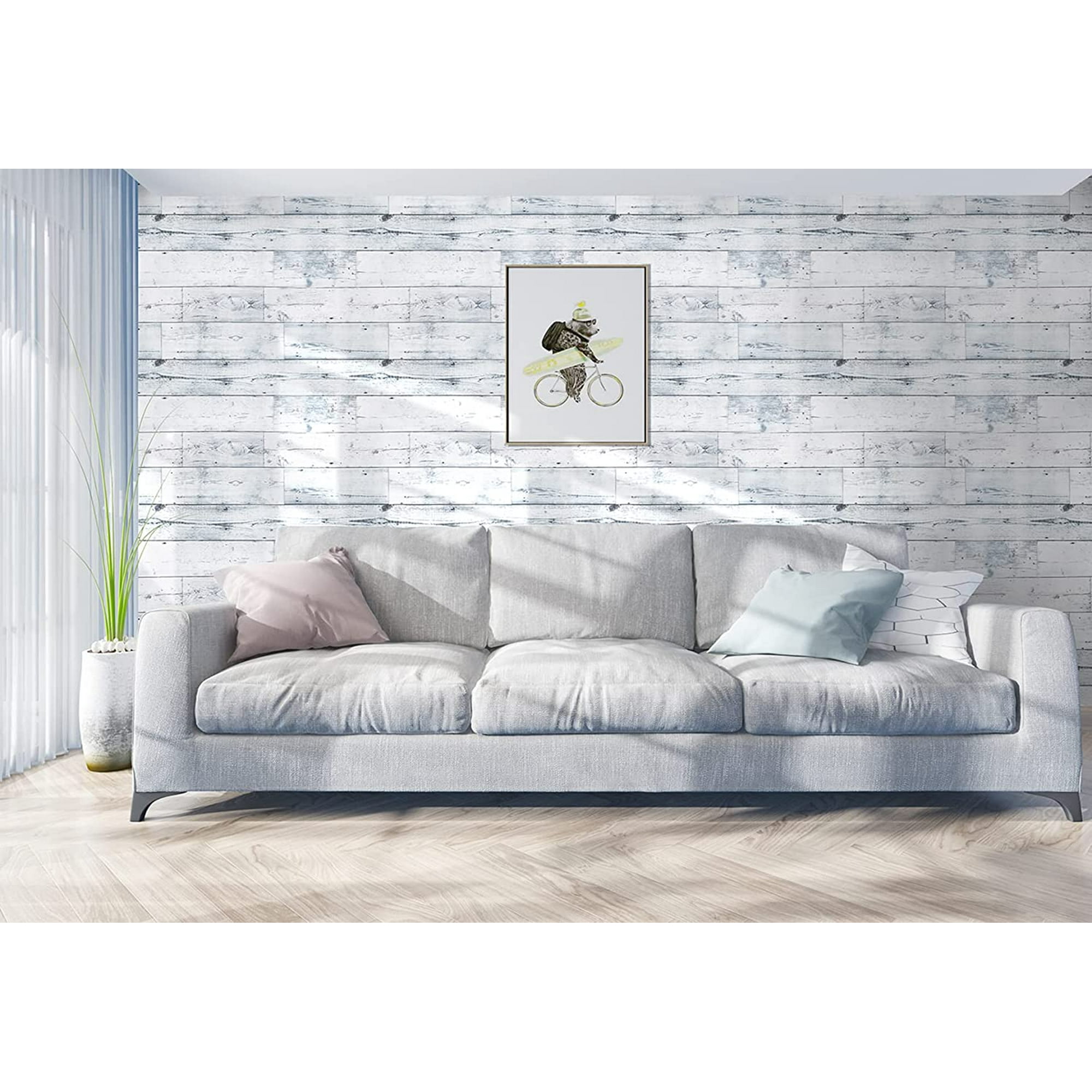 Distressed Blue Wood Wallpaper Distressed Blue Wood Wallpaper
