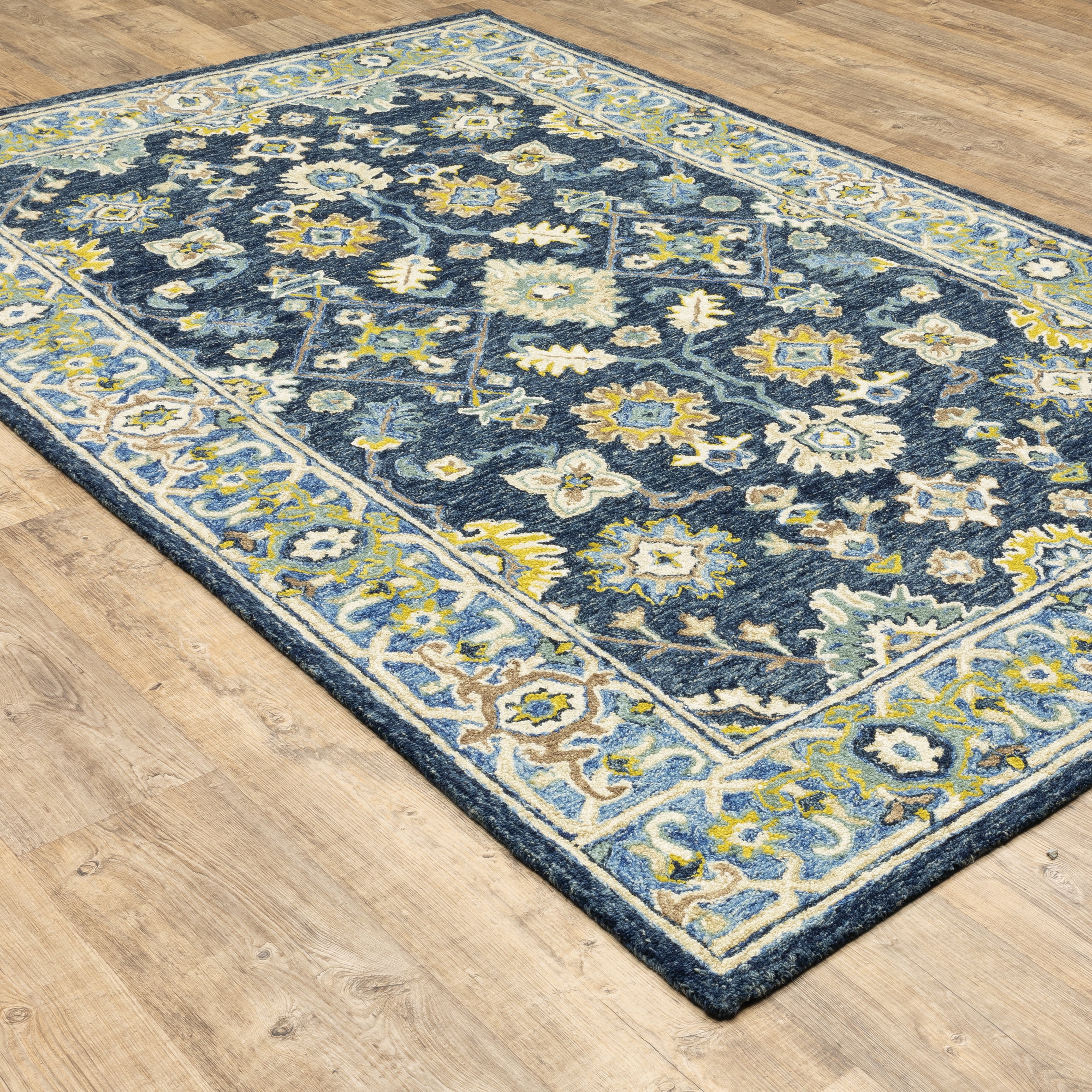 Avalon Home Acadia Oriental Hand-Made Area Rug, 10.01' x 12.99'