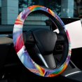 thumbnail image 6 of Robot Unicorn Attack 14.5 Inch Printing PVC Leather Car Wheel Cover - Auto Accessories Steering Wheel Covers, 6 of 6