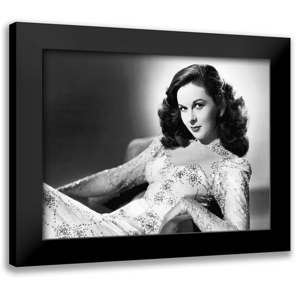 Hollywood Photo Archive 14x12 Black Modern Framed Museum Art Print Titled - Susan Hayward