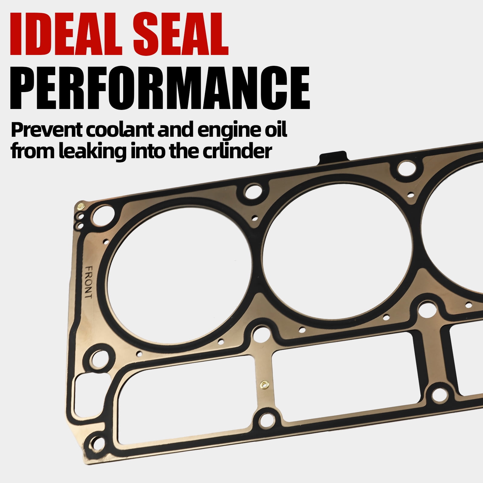 MITZONE LS Gasket Set Kit & LS9 Head Gaskets Compatible with 1999-2010 Chevy Silverado GMC Sierra 1500 2500 3500 Replace12622033 12585673