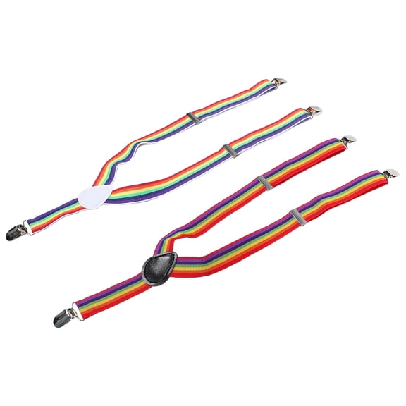 Toyvian Toddler Suspenders Boys Adjustable Cloth 2Pcs