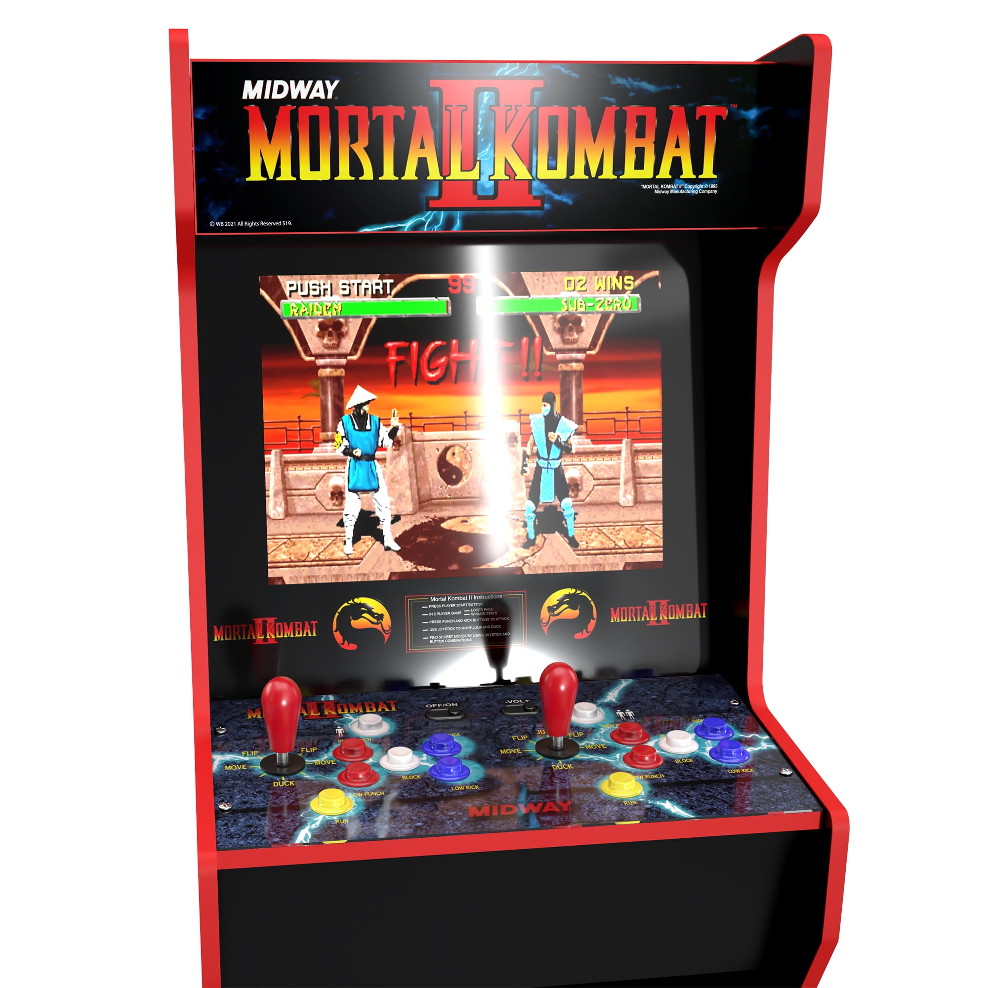 MORTAL KOMBAT 4 ARCADE WITH LOTS OF NEW PARTS-EXTRA SHARP