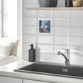 thumbnail image 6 of Yayeee Toggle Light Switch Wall Plate 2-Gang 4.56"x4.48" Decorative Outlet Cover, Purple Window, 6 of 7