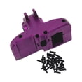 thumbnail image 2 of Cubierta de caja de cambios trasera para automóvil RC 1/14 Baoblaze Aleación de aluminio Resistente Violeta, 2 of 8