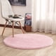 thumbnail image 5 of Alfombra redonda de felpa blanca para niños, alfombra para sala de estar, decoración del hogar, alfombra suave para dormitorio de niños, alfombra de juego para habitación de bebé, alfombra bonita y es, 5 of 5
