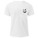 thumbnail image 3 of Camisetas de Cuello de la Tripulación de los Hombres de Poliéster Impreso en Seco Rápido, Cuello Redondo de Corte 3D para Gimnasio, Carrera, Ciclismo Y Ocasional, 3 of 4
