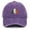 Purple, variant on Purple Unisex Vintage Washed Unstructured Baseball Cap Cotton Lightweight Cap for Men & Women, (ofa),Snapback Closure One Size