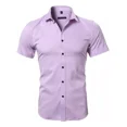 thumbnail image 1 of Camisa De Fibra De Bambú For Hombre, Camisa Informal De Una, 1 of 2