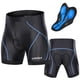 thumbnail image 1 of Bermudas Pantalones cortos acolchados para bicicleta Lixada para hombre con puños antideslizantes para las piernas, ropa interior acolchada en 3D para ciclismo, pantalones cortos acolchados para bici Lixada Bermudas, 1 of 7