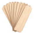 thumbnail image 3 of 10pcs Wood Blank Bookmarks Unfinished Wood Tags Creative Wooden Craft Bookmarks, 3 of 8