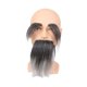 thumbnail image 3 of Cabeza de maniquí resistente con cosmetología multipropósito de barba para cortar barbero calvo, 3 of 8