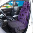 thumbnail image 3 of POLERO Purple Bat Spider Web Print Car Seat Towel Cover Towel Seat Cover, Suitable for Van Truck Seat Bucket Seat, Terry Cloth Car Seat Cover for Cars Vans, 3 of 7