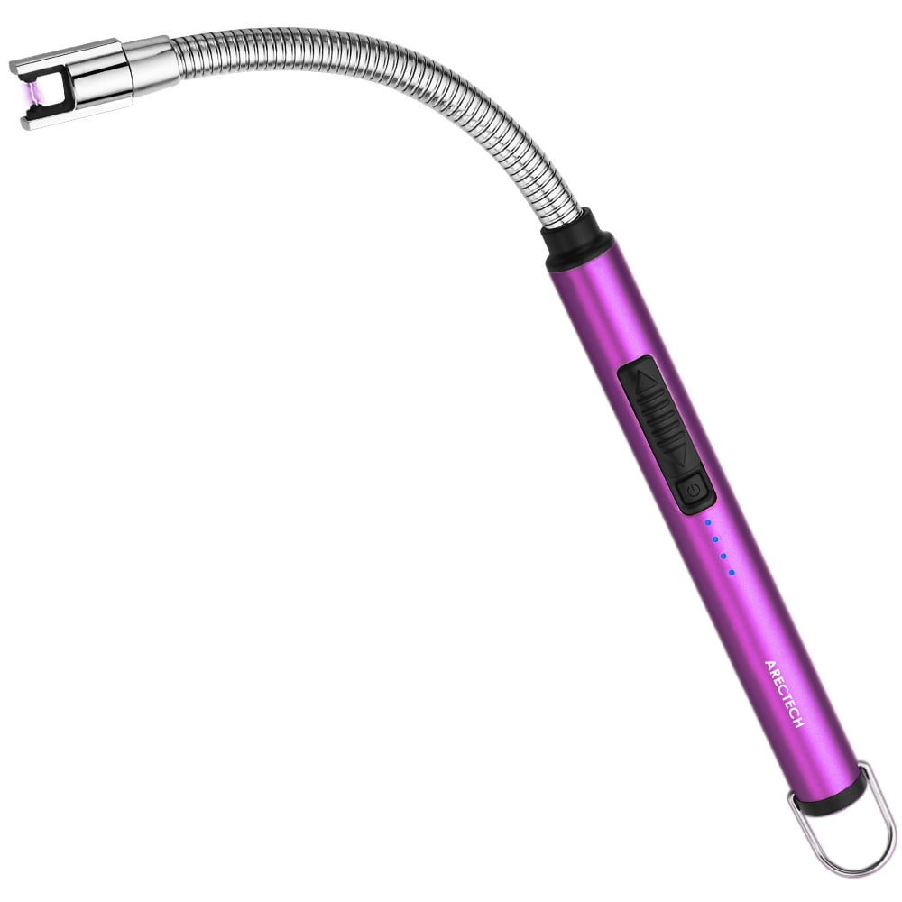 ARECTECH Lighter Candle Lighter Electric Lighter Rechargeable Lighter USB Arc Lighter Plasma for