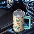 thumbnail image 5 of 30oz Merry Christmas Tumbler with Lid Straw Stainless Steel Cup Double Wall Insulated Holiday Coffee Water Bottle, 5 of 5