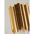 thumbnail image 3 of Bethel International Single Pendant Lighting Gold Metal & Crystal, 3 of 5