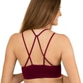 thumbnail image 5 of Coobie Halter Neck Criss Cross Plunge Bralette 9128, 5 of 8