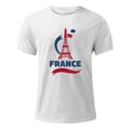 thumbnail image 3 of Playeras De Bambu Para Hombre, Camiseta De Manga Corta Con Cuello Redondo Y Estampado De Moda Francesa 2024 Para Hombre, 3 of 4
