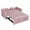 Pink, variant on Kadyn 52.76 Inch Convertible Sleeper Sofa Bed with Adjustable Backrest and Pillows, 4-in-1 Pull Out Couch for Living Room, Apartment, Gray