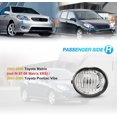 thumbnail image 2 of Fog Light Fit For Toyota Matrix 2003-2008 (Not Fit 07-08 Matrix XRS), 2003-2008 Pontiac Vibe Fog Light Assembly Replacement Only Right Passenger Side Fog Lamp 1PCS, 2 of 6