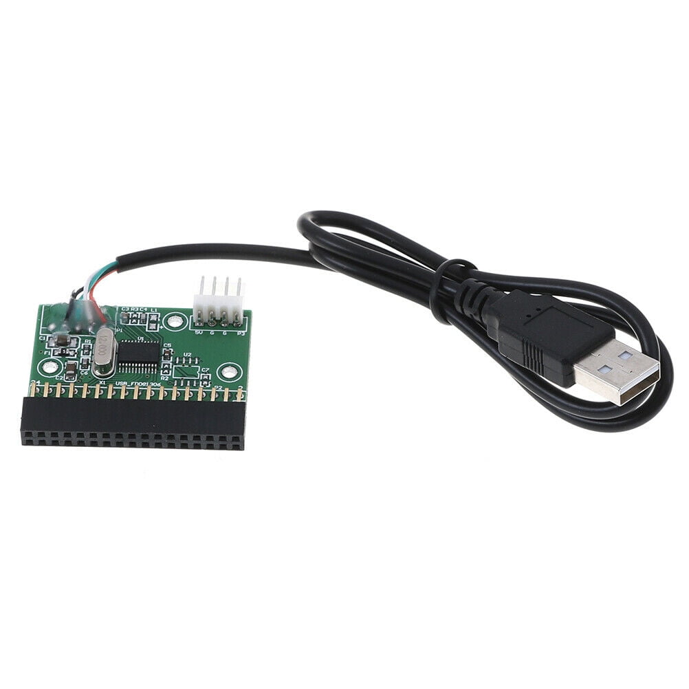 1.44MB 3.5" floppy drive connector 34 PIN 34P to USB cable adapter PCB