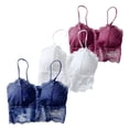 thumbnail image 2 of Padded T Shirt Bras for Women Wearing Pad Have Women Vest Underwear Sexy 3PC Chest Sports A Underwire T-shirt Bra Padded Bralettes for Women Sexy, 2 of 7