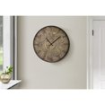 thumbnail image 1 of Monarch Specialties I 9041 - Horloges, 20 Pouces Rondes, Horloge Murale, Marron, Transitionnel, 1 of 4