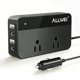 thumbnail image 1 of Inversor de corriente para coche ALLWEI 200 W, 12 V DC a 110 V AC con 4 puertos USB, 1 of 8