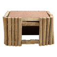 thumbnail image 1 of Wood Hamster Fence Hideout Natural Teeth Grinding Multifunctional Wooden Sticks Hideout for Golden Bears Small Animals, 1 of 2