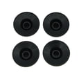 thumbnail image 4 of Dopro - Perillas de sombrero de bruja para guitarra métrica LP, color negro con tapa dorada, 4 unida, 4 of 6