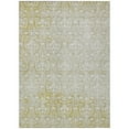 thumbnail image 2 of Addison Rugs Chantille Indoor/Outdoor Transitional Damask Gold Washable Rectangle Rug, 3' x 5', 2 of 6