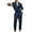Dark Blue, variant on Odeerbi Jumpsuits For Women New Slim Trendy 2025 Casual Cargo Pants Button Long Sleeve Lapel Solid Color Dark Blue