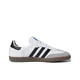 thumbnail image 4 of Zapatillas de tabla informales de caña baja neutras Adidas Original Samba en color blanco, 4 of 5