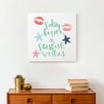 thumbnail image 4 of Creative Products Salty Kisses Starfish Wishes 16x16 Canvas Wall Art, 4 of 5