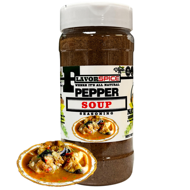 Pepper Soup Seasoning Crafted with 100 Natural Herbs and Spices with