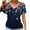 #13-Floral, variant on Rvkxad Womens Summer Blouses Dressy Casual Raglan Short Sleeve V Neck Shirts Floral Print Ruched Blouses Casual Basic Business Tees Tops Gifts for Older Women S