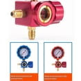 thumbnail image 4 of unique Air Condition Gauge for R410A R22 R134A R404A Refrigerants Manifold Gauge Manometer Valve with Visu, 4 of 5