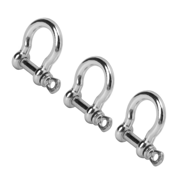 Grillete De Anillo En D, Grillete De Anclaje De Pasador De Tornillo Estable Para Acampar Al Aire Libre Para Exteriores Anggrek HJ2718