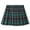 Green, variant on Tiweut Girl's Skirts Summer High Waist Pleated School Daily Wear Comfortable Toddler Girl Skirt 6-7 Y